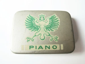 Grammophon NADELDOSE PIANO - MIT NADELN ! gramophone needle tin - Picture 1 of 6