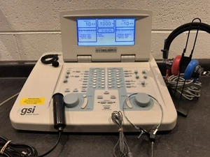 GSI 61 Clinical 2 Channel Audiometer Complete w/ NEW Calibration Certificate - Picture 1 of 10