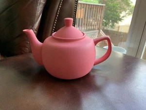 CRATE & BARREL CB2 SILICONE COATED PINK TEAPOT POTS TEAPOT PINK 471-956 - Picture 1 of 12