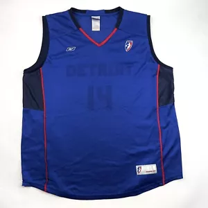 WNBA Detroit Shock Reebok blau Trikot Nolan #14 Top Damen Gr. L Basketball " - Bild 1 von 9