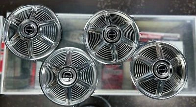 NOS 1964 1965 福特野马车轮盖 4 件套 #C5ZZ-1130-J 64 65 轮毂盖 — 第 1/4 张图片