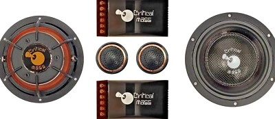 ALTAVOCES FOCALES CRITICAL MASS 5,25"" COMPONENTE JL ESCENARIO FRONTAL MOREL AUDIO ALPINO Foto 1 de 4