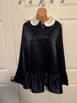 NICOPANDA Womens Short Dress Wednesday Addams Costume S - Image 1 of 4