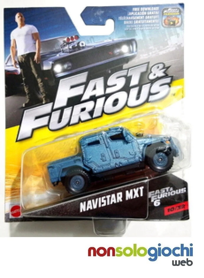FAST & FURIOUS navistar mxt macchinina auto modellino MATTEL -nuovo-Italia - Immagine 1 di 1