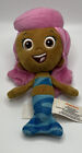 Nick Jr. BUBBLE GUPPIES 7" Plush MOLLY Pink Hair black Mermaid doll