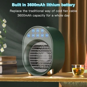 280ml Misting Fan Practical Nano-atomization Nano-atomization Fast Cooling - Picture 1 of 13