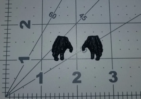 McFarlane DC General Zod Male Claw Hands Rebirth For 7" Custom Fodder Parts Cover