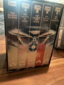 Star Trek The Movies 25th Anniversary Collector's Set of 5 VHS Box Set - Picture 1 of 9
