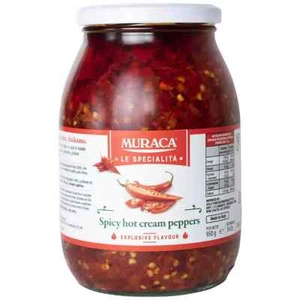 Muraca Calabrian Spicy Hot Cream Peppers 950g - Picture 1 of 2