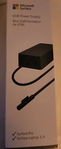 Microsoft Surface Book, Pro 3, Pro 4 Charger - 65W Power Supply - Picture 1 of 9