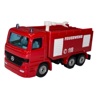 Siku Diecast Tanklöschfahrzeug Mercedes-Benz Water Canon Red Fire Truck 118 - Image 1 of 4
