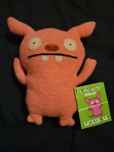 Little Uglys Uglydolls - Puglee 8" Plush Stuffed plush  Pink with tags