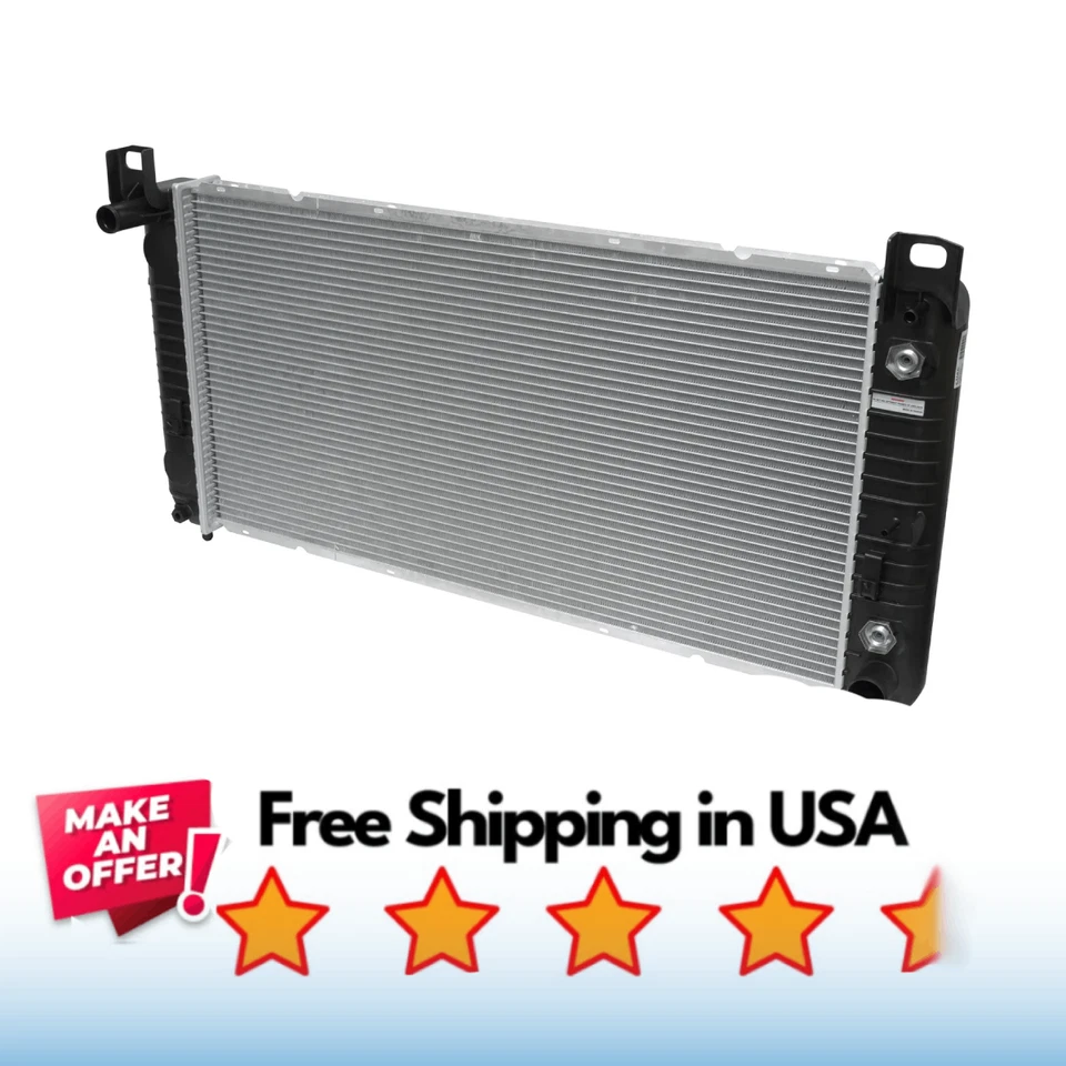 Radiador AC compatível com Cadillac Escalade 02-14 Escalade ESV 03-14, Escalade EXT 02-13 - Imagem 1 de 1