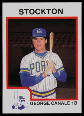 1987 ProCards George Canale Stockton Ports - Image 1 of 2