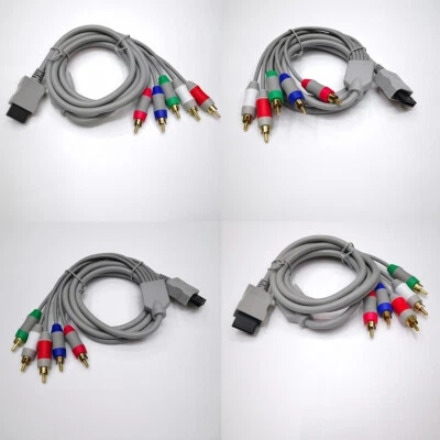 US1Pc For Nintendo Wii / Wii U High Definition HD Audio Video AV Cable Cord - Image 1 of 4