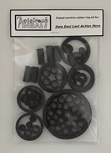 1993 Data East Last Action Hero flipper kit anello in gomma flipper LAH - Foto 1 di 3