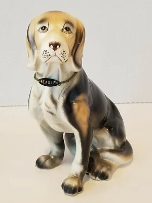 Estatuilla de perro Beagle vintage coleccionable estatua decoración regalo Foto 1 de 4