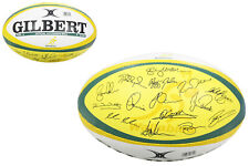 Australian Wallabies Autograph Gilbert Rugby Steeden Rugby League Football Size 