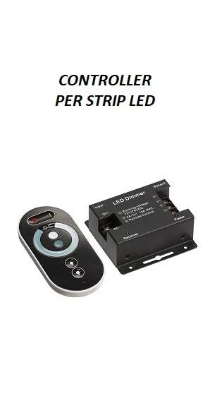 CONTROLLER PER STRIP LED DIMMERABILE TELECOMANDO TOUCH V-TAC VT-5115 (2590)