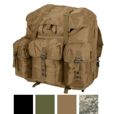 Grande pacote militar ALICE, alças e estrutura de metal à prova d'água caminhadas acampamento viagem - Imagem 1 de 2