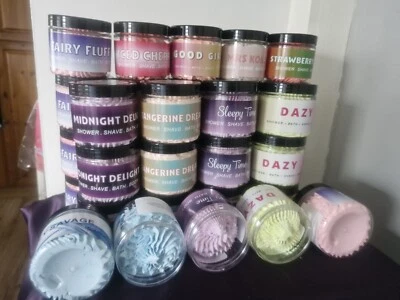 HOMEMADE Whipped Soap. 200Gram Tubs. See SCENT LIST Below. MESSAGE When Placing Order :-D