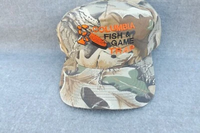 КОЛУМБИЯ рыбы и игры ловушка новый шляпа Snap назад камуфляж охоты бейсбольная кепка - Изображение 1 из 4