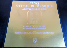 COCHEREAU - Cinq Siècles de Musique A Notre Dame de Paris BOX 5 x LP VINYL