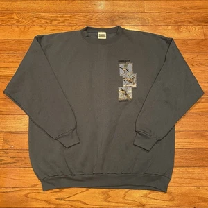 Maglione girocollo vintage Tultex Minnesota Wildlife uomo taglia XXL 2XL NUOVO SENZA ETICHETTE - Foto 1 di 9
