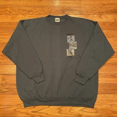 Vintage Tultex Minnesota Wildlife Crewneck Sweater Men’s Size XXL 2XL NWOT - Image 1 of 4