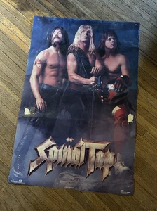 De colección Años 90 SPINAL TAP PÓSTER Banda 1992 Original Break Like Wind Álbum 23 x 35 pulgadas - Imagen 1 de 11