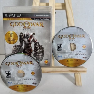 God of War Saga Dual Pack Sony PlayStation 3 Probado y Funciona Envío Rápido PS3 - Imagen 1 de 7
