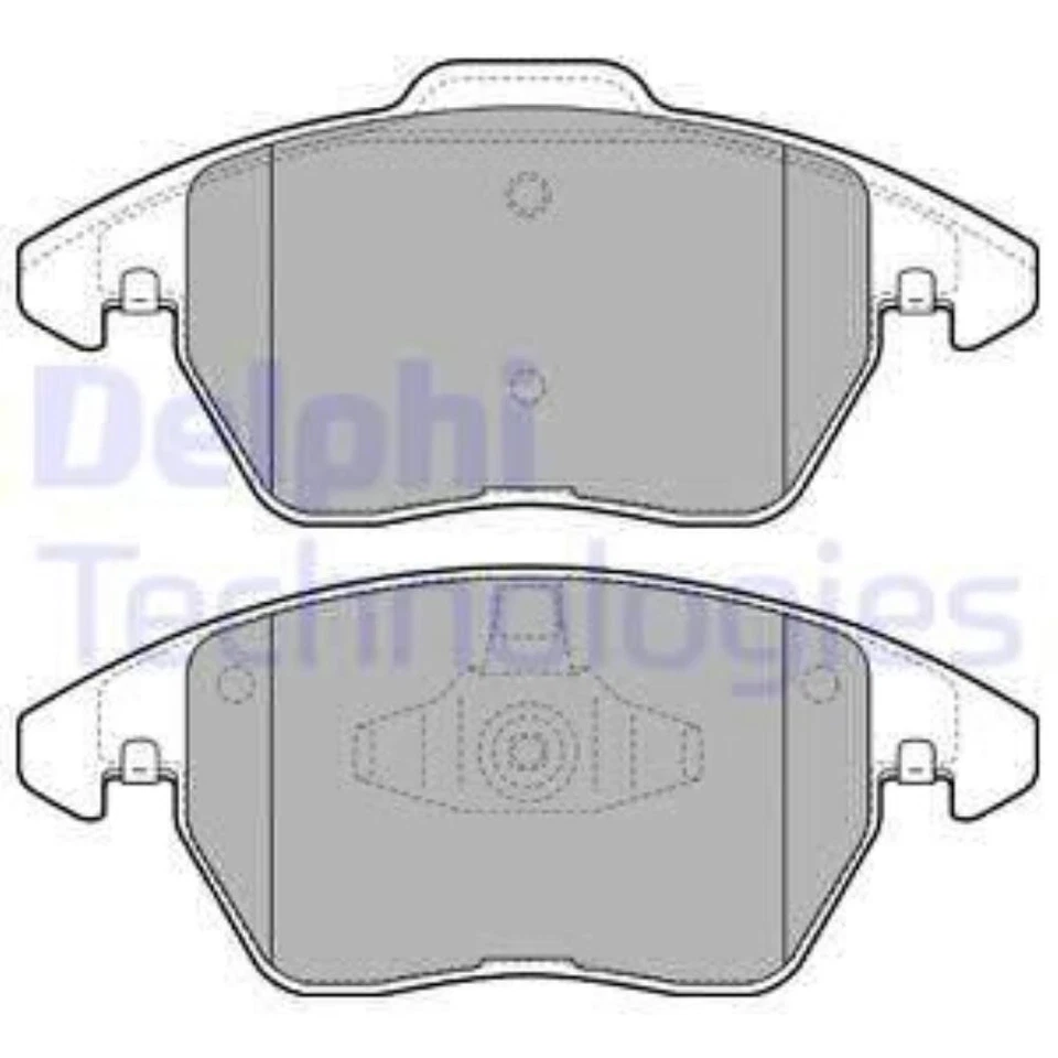 DELPHI Pastillas Freno Delant. para Peugeot 208 307 Cc VW Polo - Imagen 1 de 1