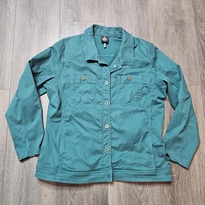 Kuhl Jacke Damen Large Grün Kultivator Stretch Twill Outdoor Natur Cowgirl - Bild 1 von 4