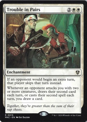 Trouble in Pairs R Commander: Murders at Karlov Manor 15 NM - Image 1 of 2