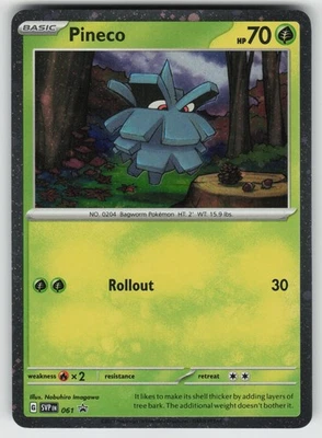 Pineco - Promo SV: Scarlet & Violet Promo Cards 061 NM - Image 1 of 2