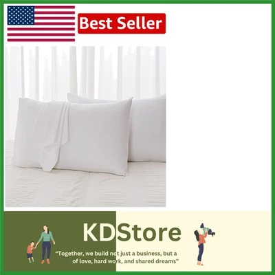 Microfiber Pillowcases 2-Pack – Soft, Breathable & All-Season Comfort - Image 1 of 2