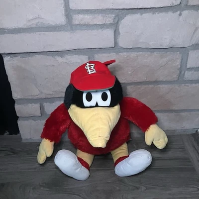MLB Baseball St Louis Cardinals Fredbird Plush Mascot 12" Stuffed Animal FOCO - Image 1 of 4