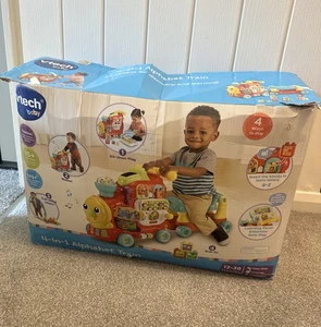 VTech Baby 4-in-1 Alphabet Train, Baby Walker with Lights, Sounds and Songs - Picture 1 of 10