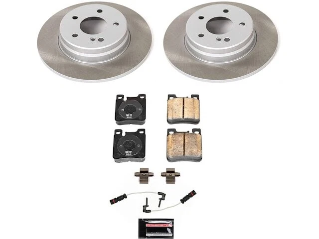 Kit de pastillas de freno trasero y rotor para Mercedes CLK320 MJ673XR 1998-1999 Foto 1 de 1