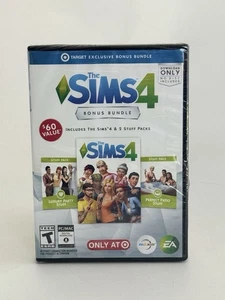 The Sims 4 Bonus Bundle PC/Mac – Target Exclusive + 2 Stuff Packs – NEW SEALED - Picture 1 of 4
