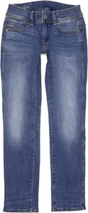 G-Star Midge Damen Blau Straight Slim Stretch Jeans W29 L30 (87271) - Bild 1 von 5
