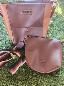 Borsa a secchiello e marsupio Wrangler donna pelle vegan tracolla CL8 Broen taglia unica  - Foto 1 di 5