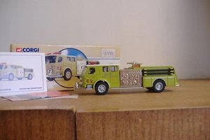 ~CORGI~~VEICOLO ANTINCENDIO CLASSICO~POMPATORE ANTINCENDIO AMERICANO LA FRANCE~ - Foto 1 di 7