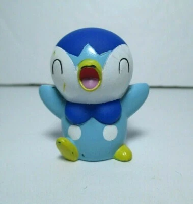 2006 Pokemon Finger Puppet Happy Piplup Figura Atraparlos Todos Nintendo Bandai Foto 1 de 4