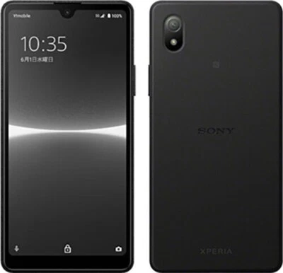 SONY Xperia Ace III ( 3 ) Black SIM Unlocked 5G Support 4GB 64GB from Japan New - Image 1 of 2