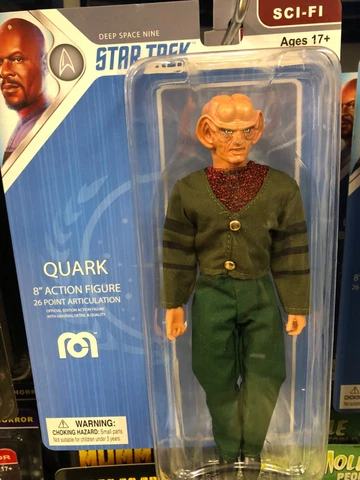 Quark -Star Trek Mego retro 8 inch action figure wave 15 In stock Cover