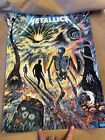 Metallica Zeb Love Sleepwalk My LIfe Away Poster 72 Seasons In Hand 154/400