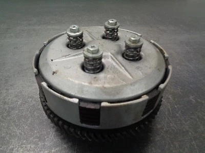 1980 80 YAMAHA MX100 MX 100 BIKE MOTORCYCLE ENGINE CLUTCH BASKET ASSEMBLY DISC - Image 1 of 4