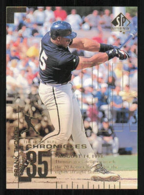1999 SP Authentic Home Run Chronicles #HR19 Frank Thomas - Image 1 of 2