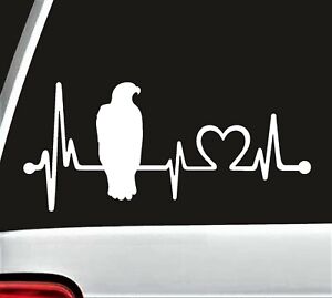 American Eagle Heartbeat Lifeline Pulse Aufkleber Aufkleber Auto LKW SUV Laptop K1139